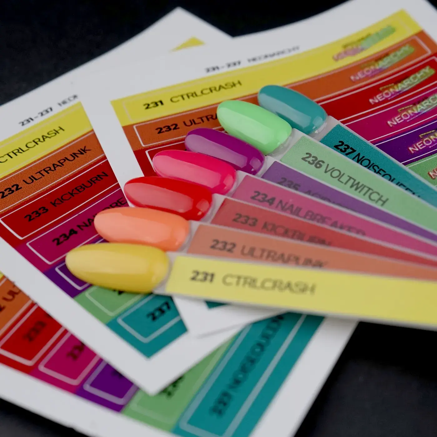 Coffret Neonarchy 7 vernis semi-permanents- Yoshi