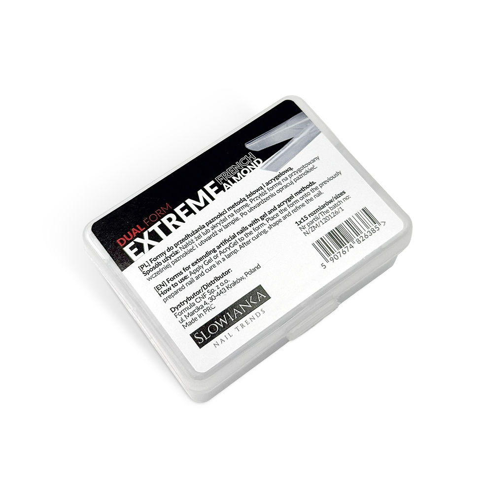 Dual Forms Extreme French Almond – vue du packaging