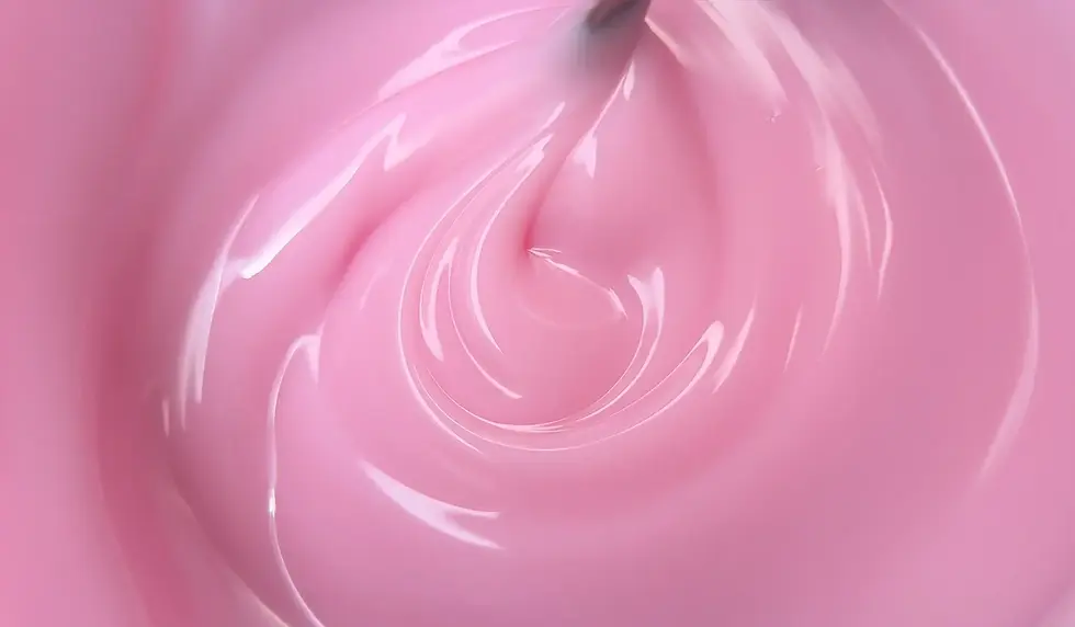 viscosités des gels Pink Ballet