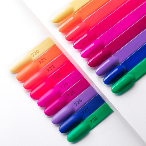 Nuancier des 9 couleurs Power Flower Molly Nails – teintes pastel