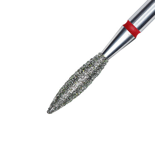 Miniature : Embout flamme rouge Staleks utilisation manucure pédicure cuticules replis latéraux