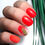Miniature : Ongles manucurés avec le vernis semi-permanent 67 – couleur corail intense