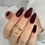 Miniature : Goutte de vernis semi-permanent 497 Black Cherry – rouge cerise noire intense de la collection Wild Vintage Slowianka
