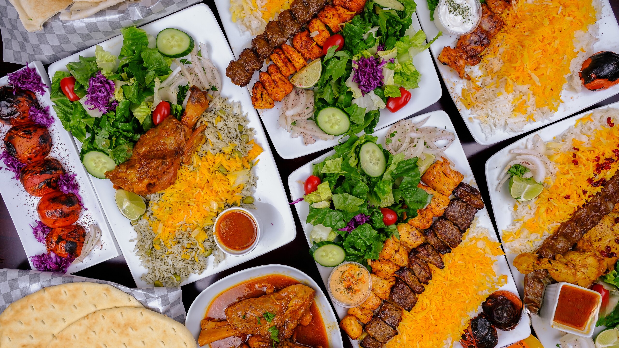 Arranged Food and Objects