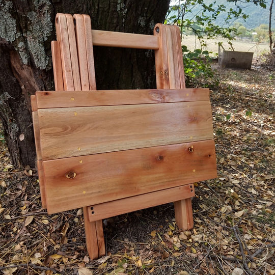 Mesa plegable matera