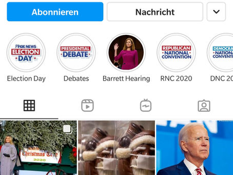 Zwischen Melania Trump & Joe Biden