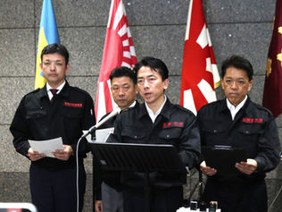【熊本地震】自衛隊、熊本で給水・入浴・物資支援を拡充 小泉防衛相「猛暑下で命守る支援を」