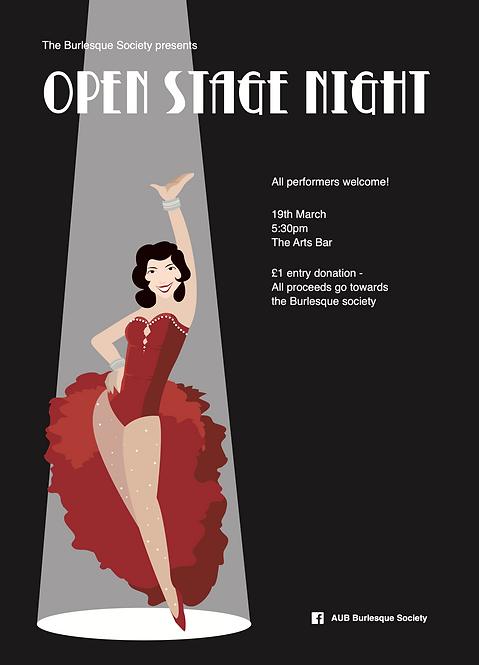 Open Stage flyer