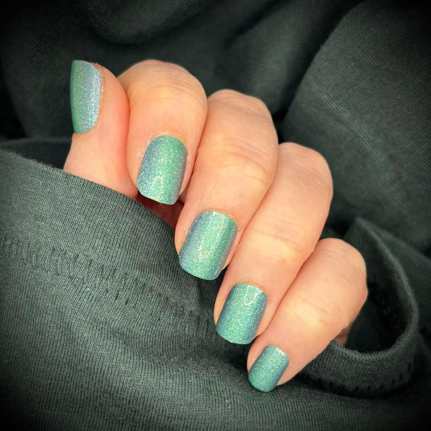 Contour Glittering Green