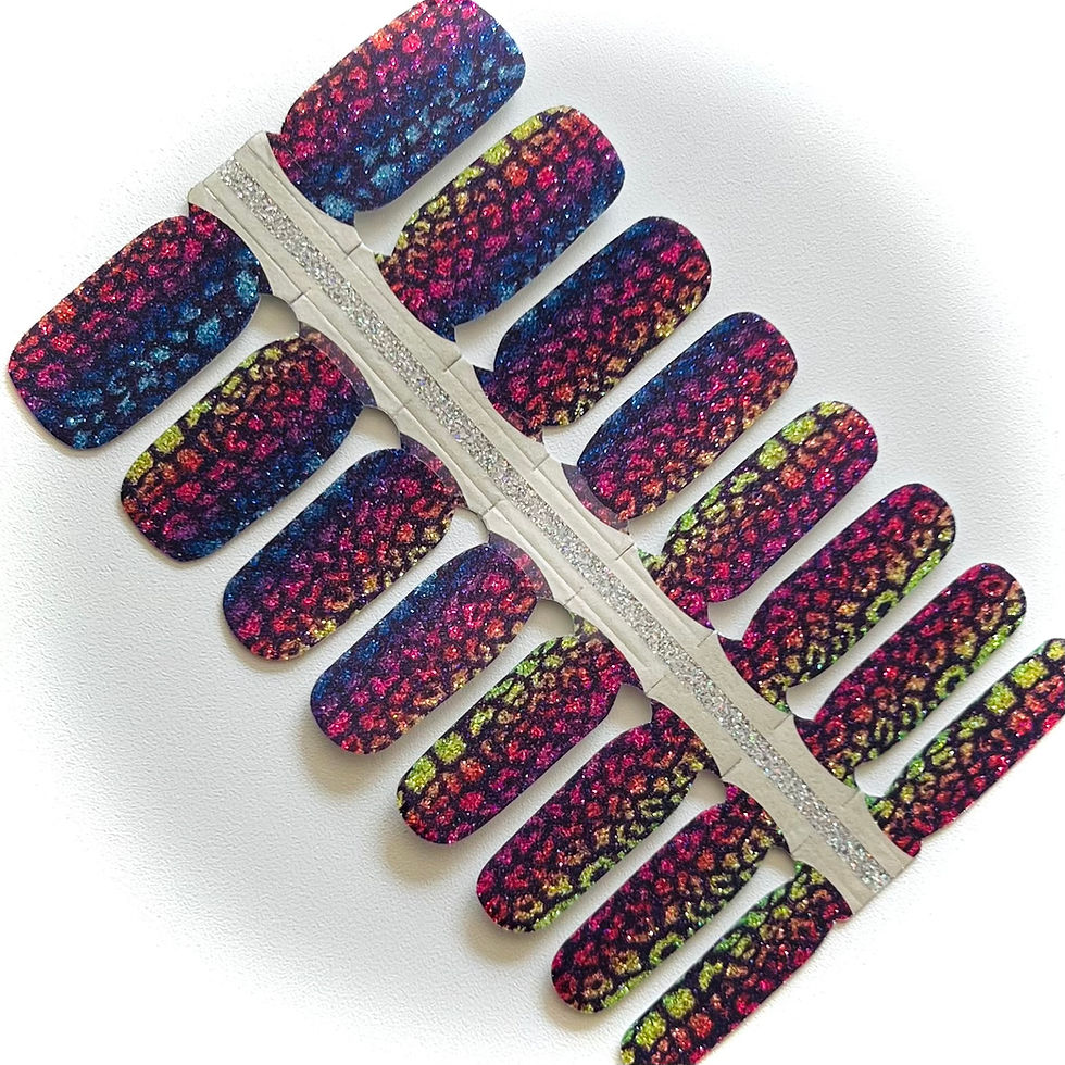 Miniatura: Colorful Glitter-Leo