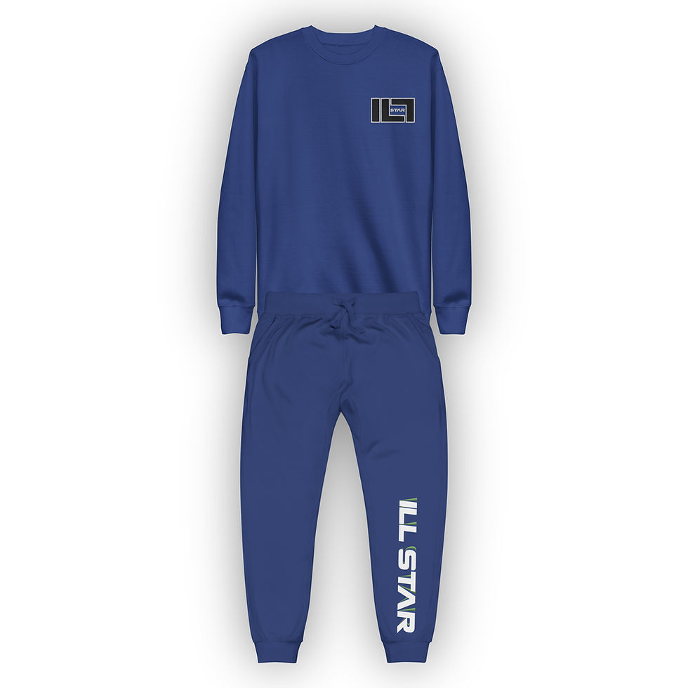 Thumbnail: Womens Ill Star Jogger Crew Set