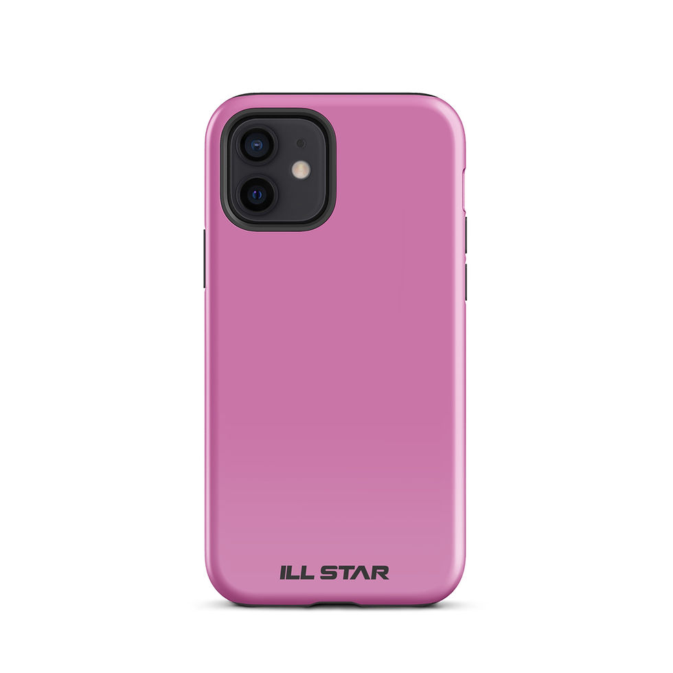 Thumbnail: Vibes Poppin' Pink iPhone® Tough Case