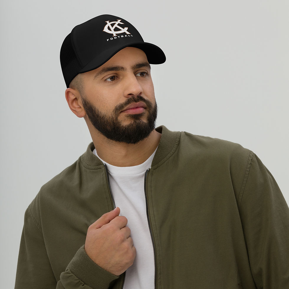 Thumbnail: KC Football Snapback Trucker Hat