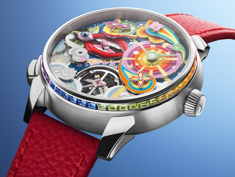 Louis Vuitton Unveils the Bold Tambour Taiko Arty Automata Timepiece