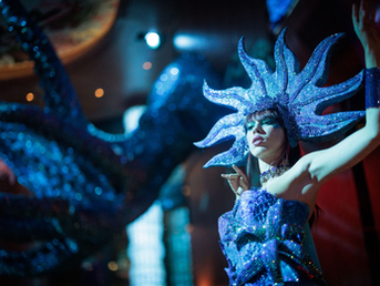 Sexy Fish Miami Unveils World Cup-Inspired Upcycled Couture for Iconic Mermaids
