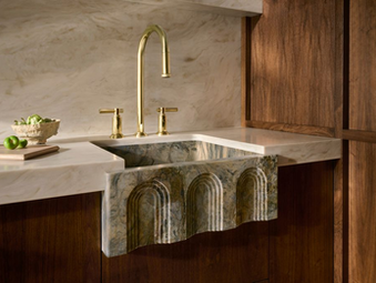 Kallista Introduces Stone Kitchen Sink Collection Designed by Richard T. Anuszkiewicz