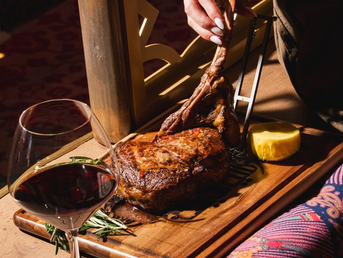 Habibi Miami Offers Tomahawk and Caymus Pairing for Father's Day