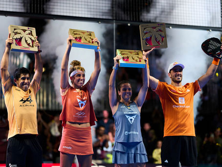 Alejandro Galán and Bea González Capture Premier Padel Miami P1 Titles