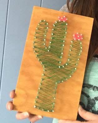Cactus String Art