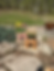 Flower Pot Chairs and Desserts