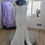 Thumbnail: Cinderella Divine Ruched White Wedding Dress Size 22.