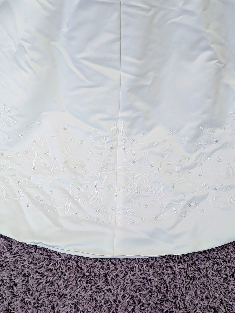 Thumbnail: Millenial Eternity A-Line Wedding Dress Size 16 in White.