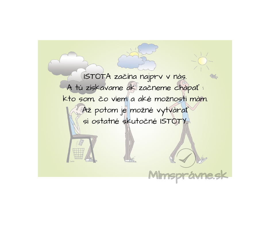 Tí, ktorí chápu...