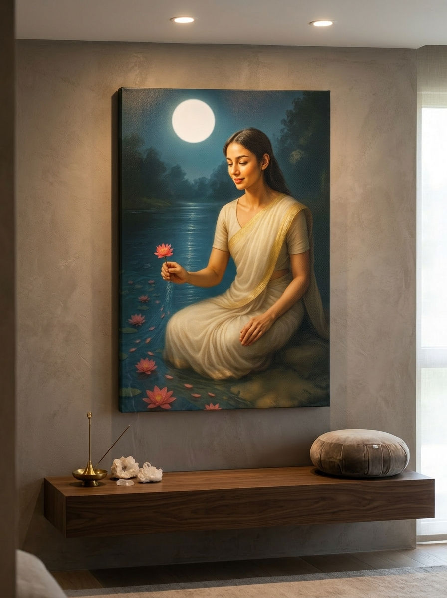 Thumbnail: The Moonlit Lotus Grace