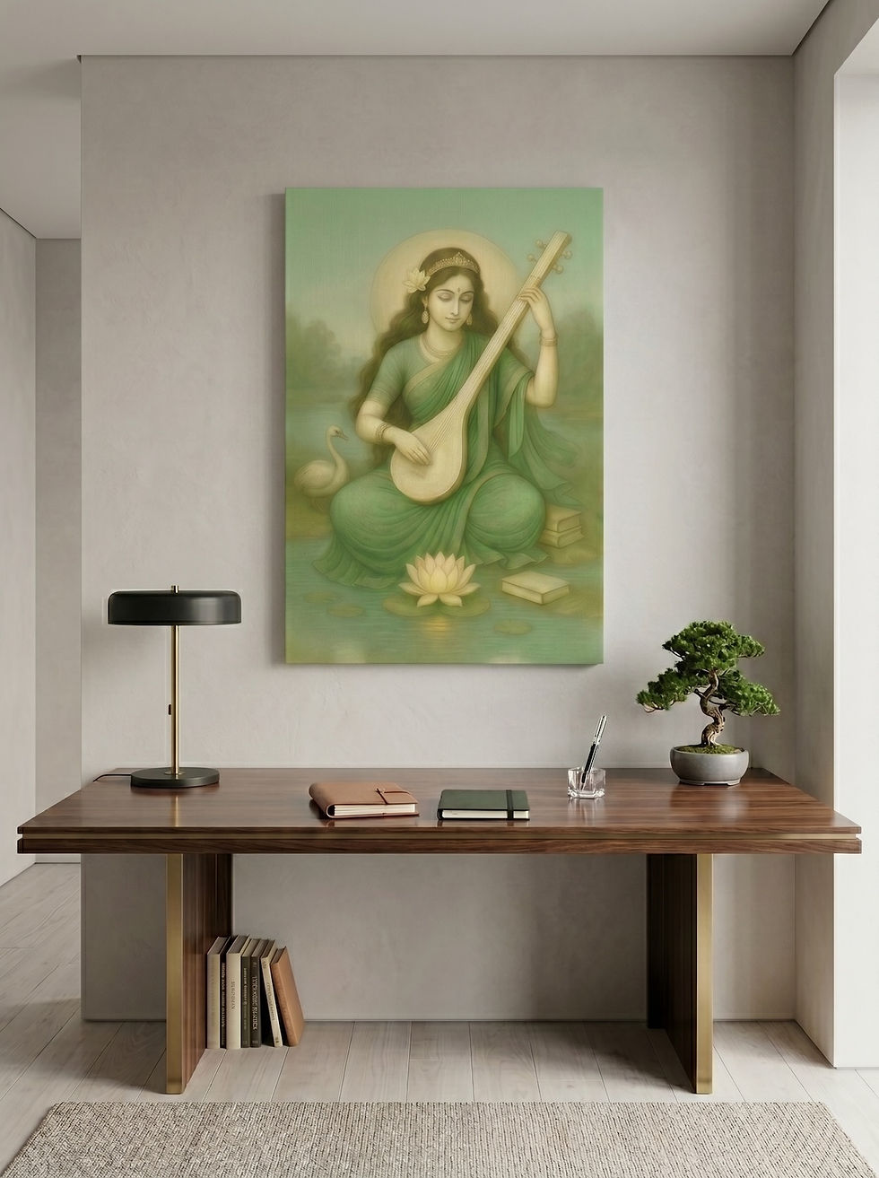 Thumbnail: Divine Saraswati Wisdom Blessing