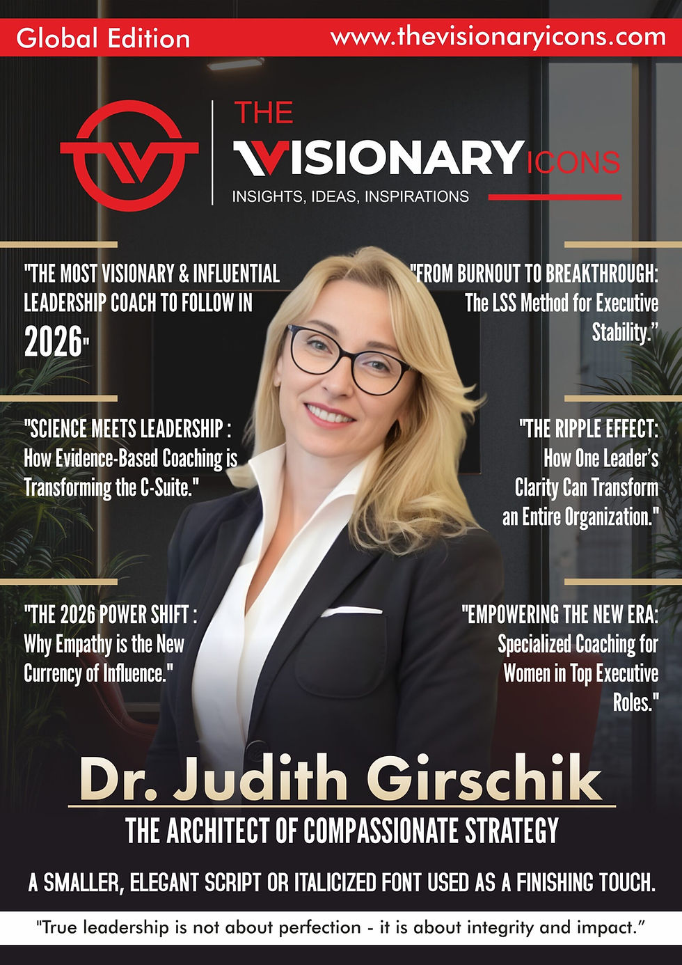 The Most Visionary Women Leaders to watch in 2025 – The visionary icons