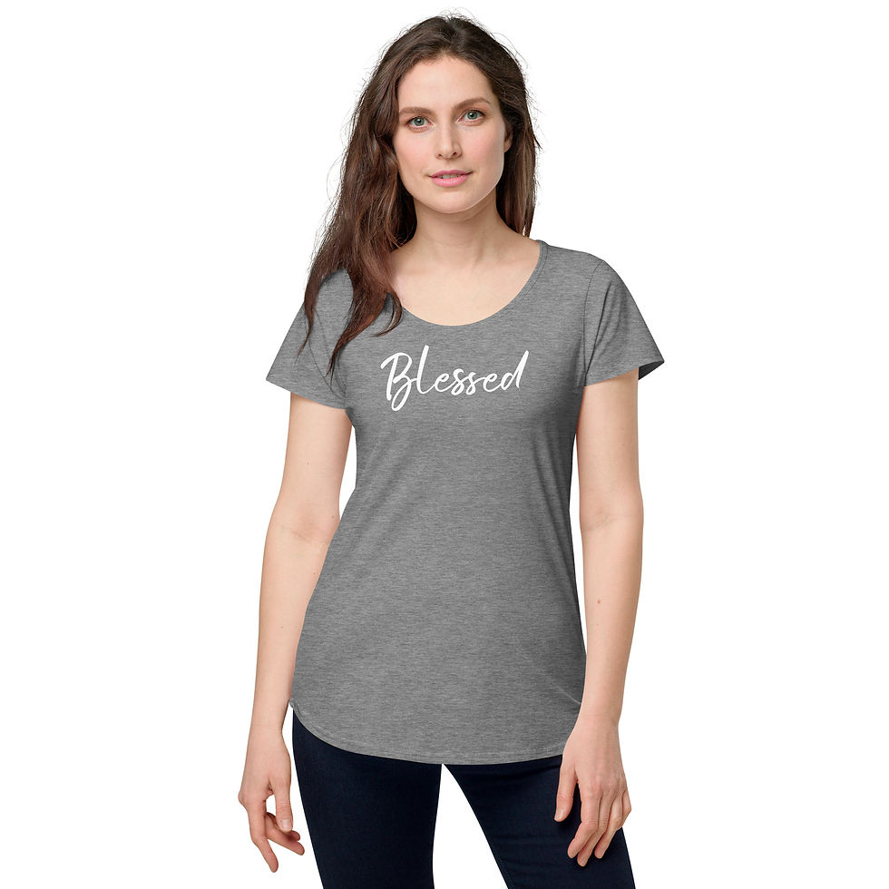 Thumbnail: Women’s round neck Blessed tee