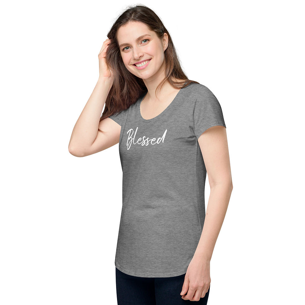 Thumbnail: Women’s round neck Blessed tee