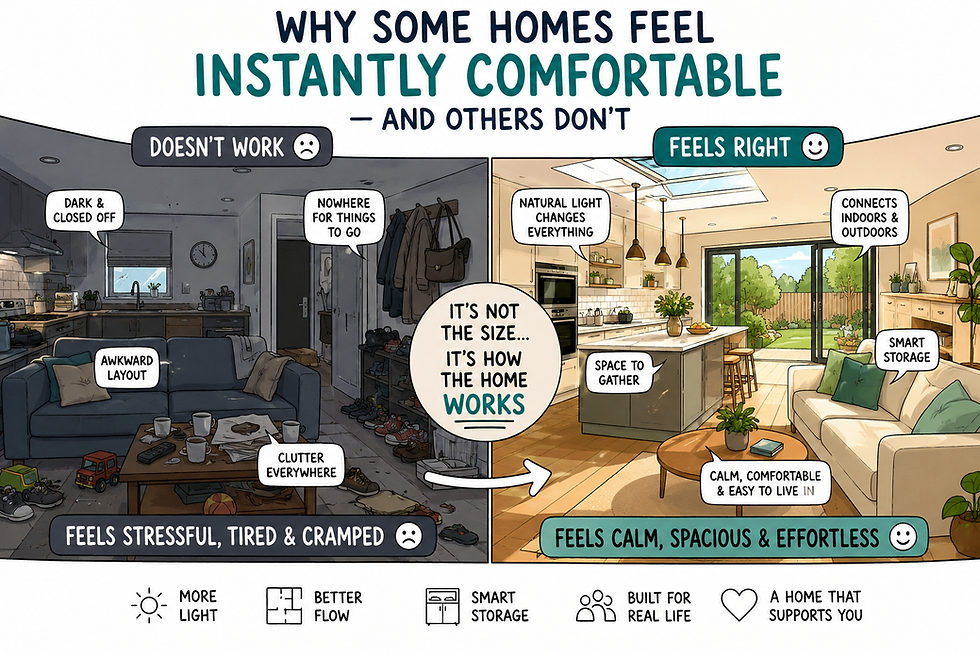 Why Some Homes Feel Instantly Comfortable — And Others Don’t
