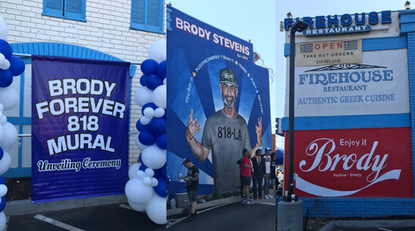 Brody Stevens Mural Unveiling