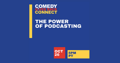 Comedy Gives Back Connect: Podcasting Tips