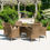 San Marino Straight-Top Arm Chair