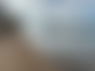 Sandy shoreline with scattered debris.