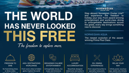 2027 - 2028 Sailings with NCL