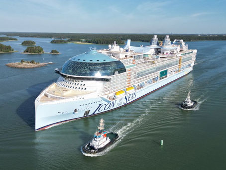 The world’s biggest cruise ship is almost ready - Royal Caribbean ICON OF THE SEAS