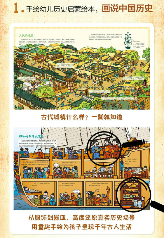 Thumbnail: 我们的历史幼儿趣味中国历史绘本（套装共10册）