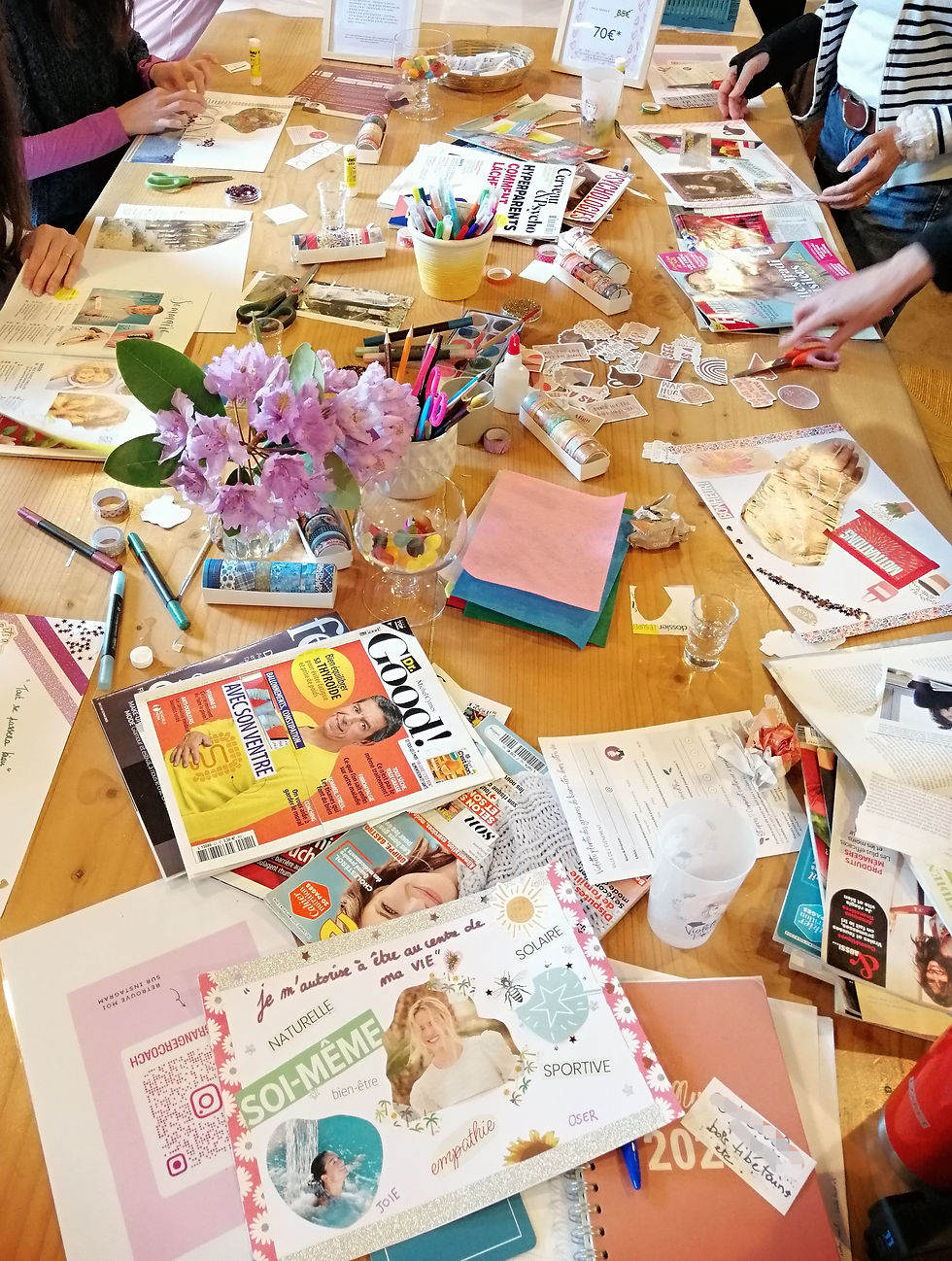 Photo de l'atelier créatif