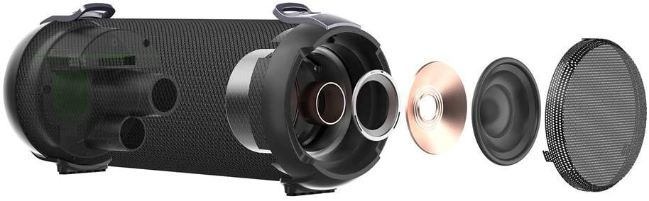 Miniature : Enceinte Bluetooth NGS Roller bleu 10w pour Smartphone et Tablette