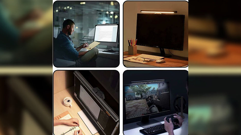 Miniature : Lampe Led Dimable pour éclairage devant ordinateur portable