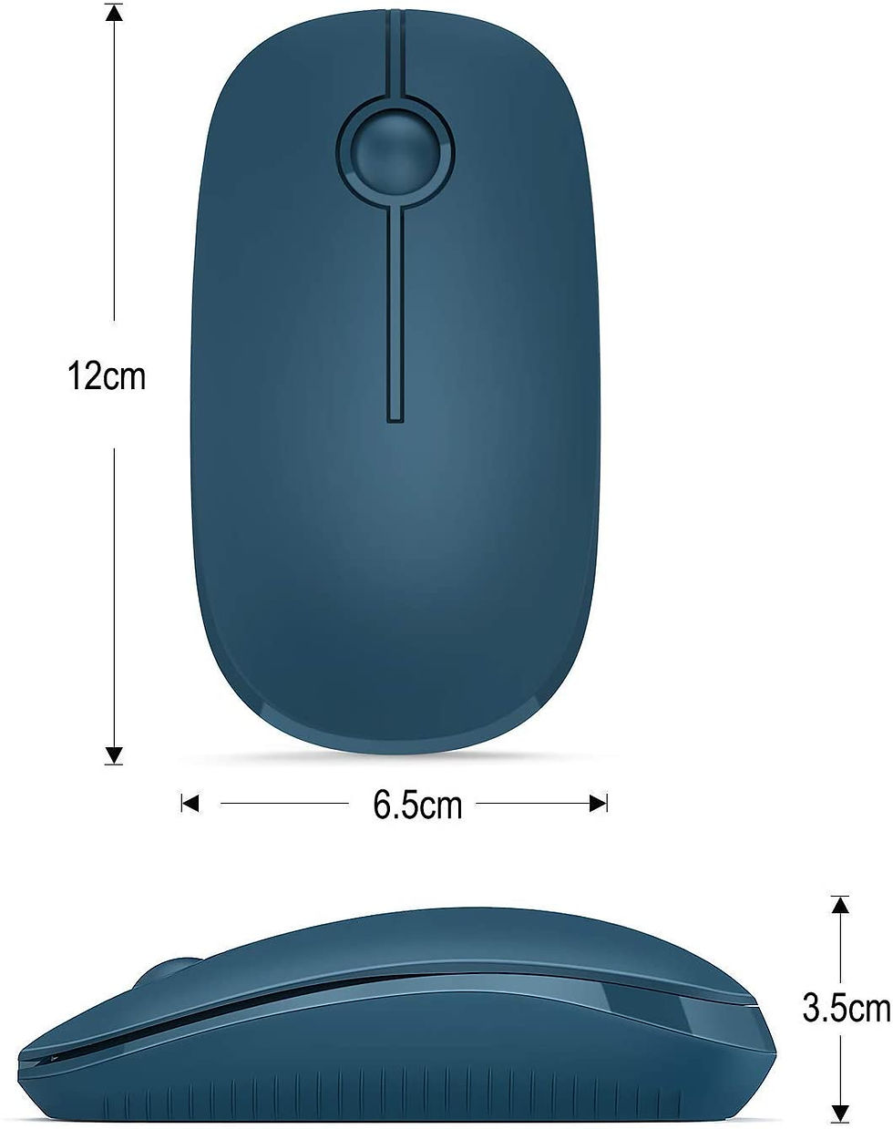 Miniature : Souris sans fil Bleu turqoise, Bleu roi