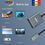 Miniature : Câble adaptateur USB 3.0 vers HDMI (transformateur - convertisseur)