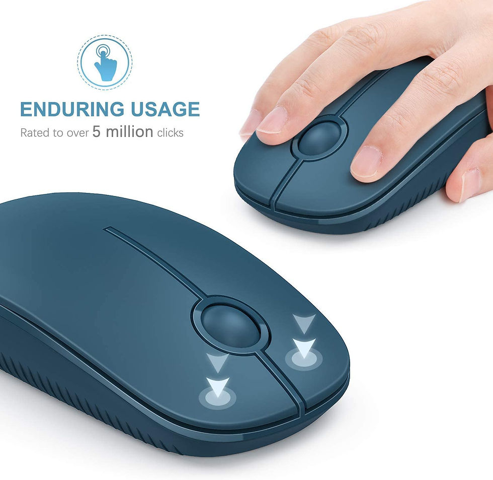 Miniature : Souris sans fil Bleu turqoise, Bleu roi
