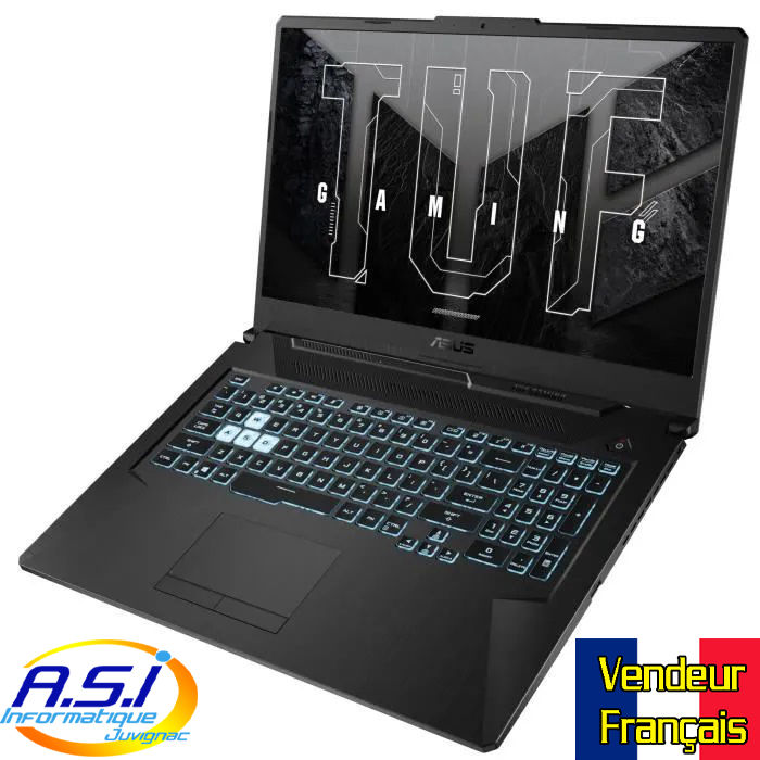 Miniature : Ordinateur PC portable Gamer Asus TUF 17" Core i7 11800H 16Go Ram 512 Go SSD RTX