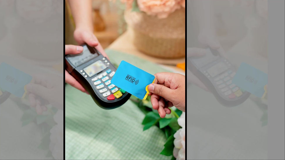 Miniature : Pochette de protection pour Carte Bleue CB (bancaire) paiement sans contact/RFID