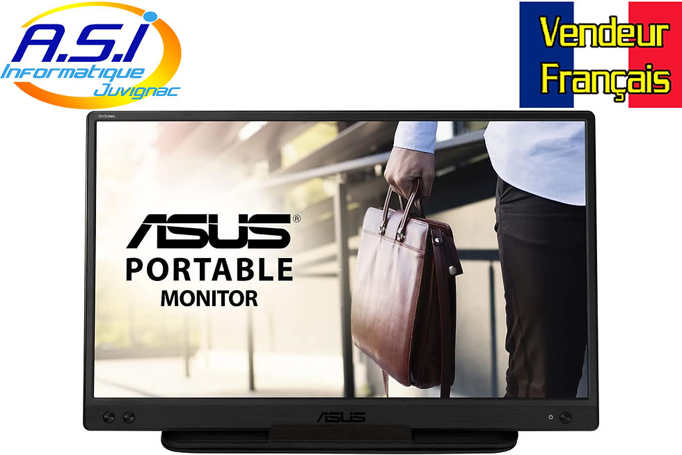Miniature : Ecran externe 15.6'' Asus pr ordinateur pc portable USB-C IPS Full HD 1920x1080