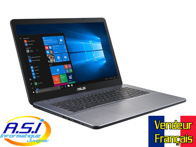 Miniature : Ordinateur PC Asus 17" N5030 4Gb Ram 256 Go SSD Windows 10